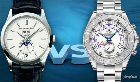 rolex vs patek philippe